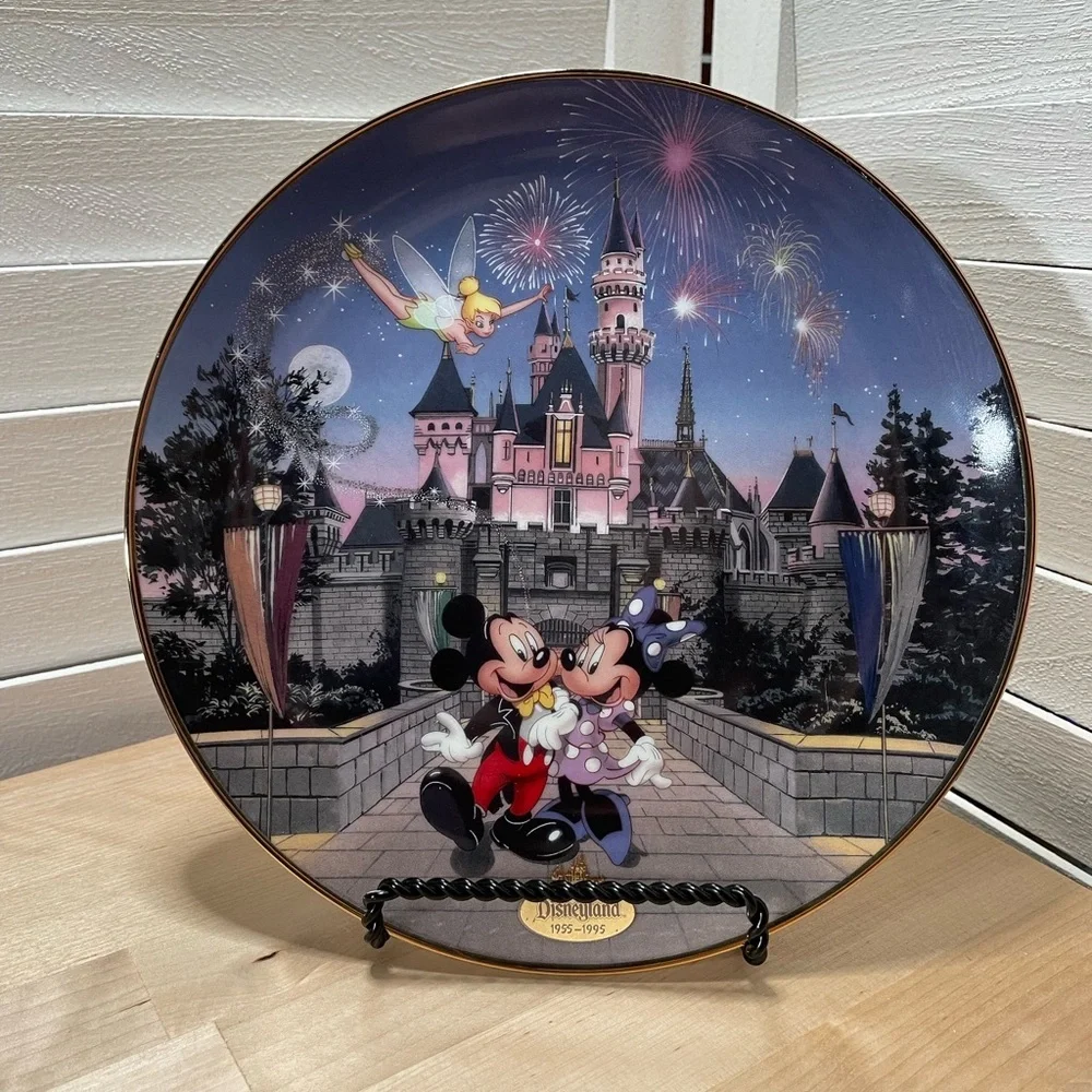 Disneyland 40th Anniversary “Sleeping Beauty Castle” Collector Plate